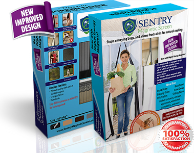 SENTRY Magnetic Screen Door